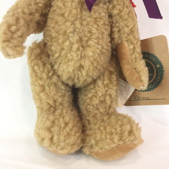 NOS w Tags Boyds Bears Bruce Plush Jointed Bear 1996 Stuffed Animal Retired - Picture 4 of 9